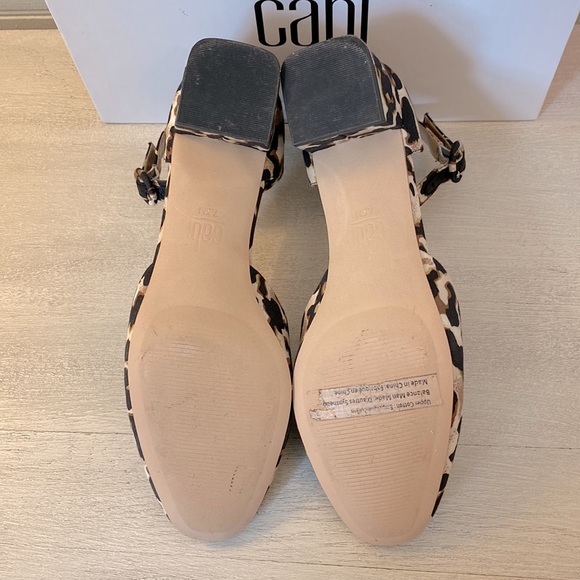 Cabi Leopard Kiki Ankle Strap Pump - Sz 7.5 - Picture 3 of 6